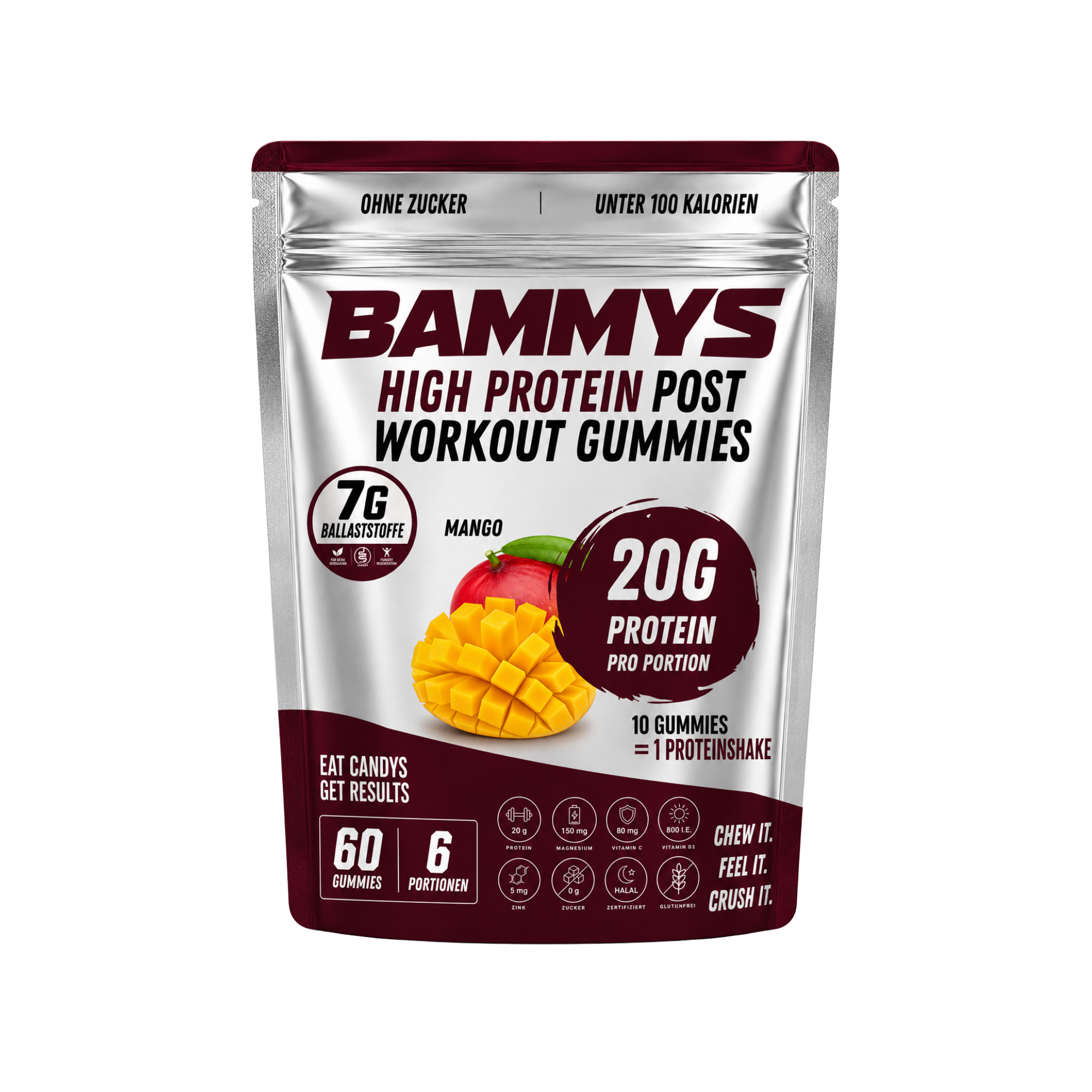 BAMMYS High Protein Post-Workout Gummies