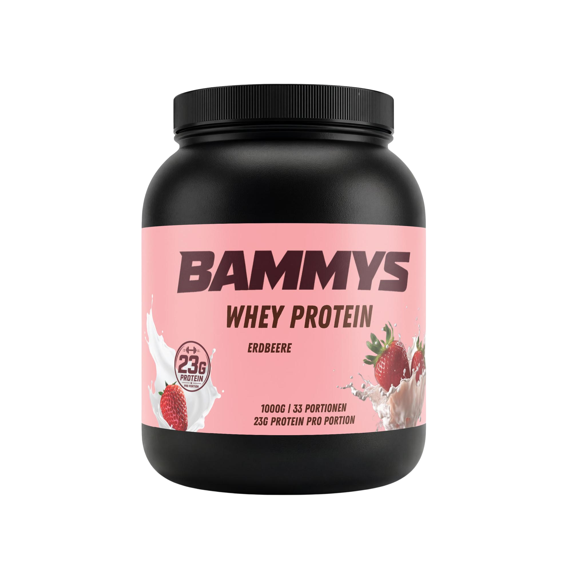 Premium Whey Protein Erdbeere - 1.000g